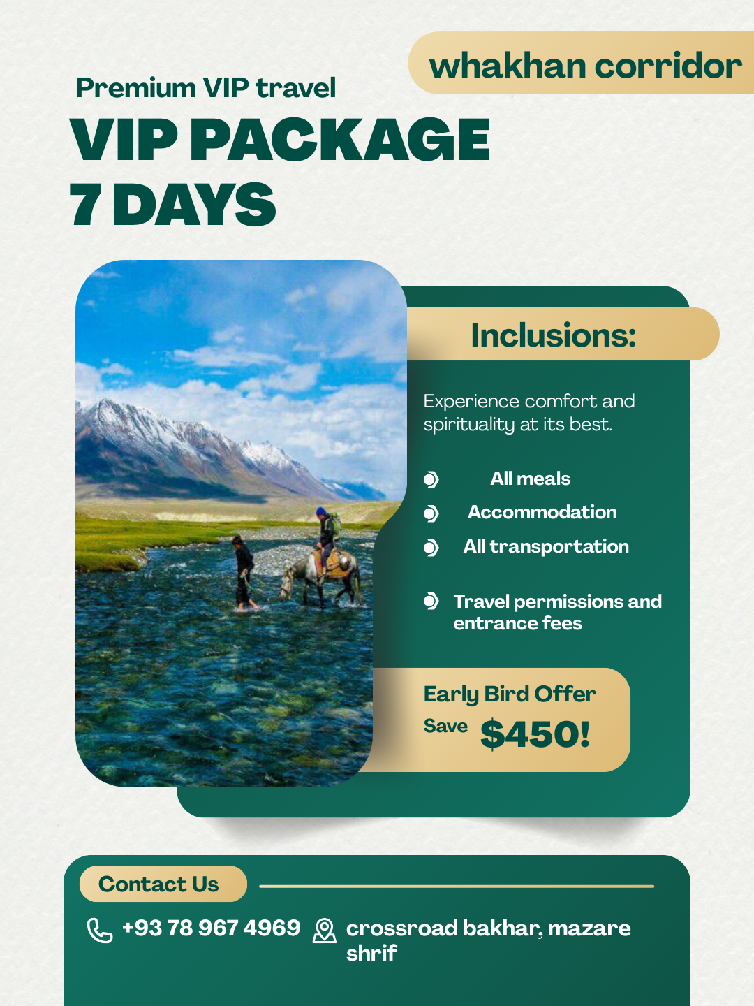 Wakhan Corridor Trek